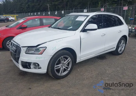 2017 Audi Q5 2.0T Premium z USA, uszkodzony, nr VIN WA1L2AFP1HA079275